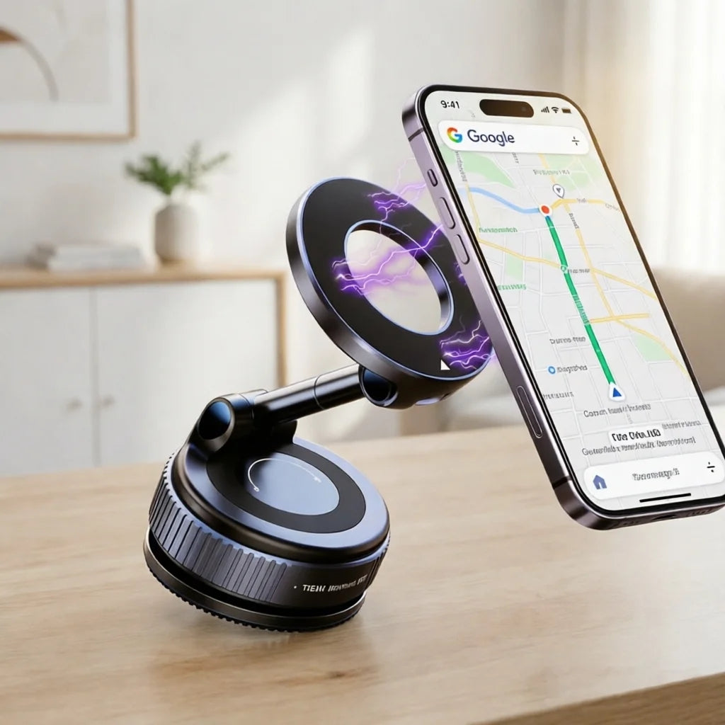 Support de téléphone magnétique puissant pliable Design 360°